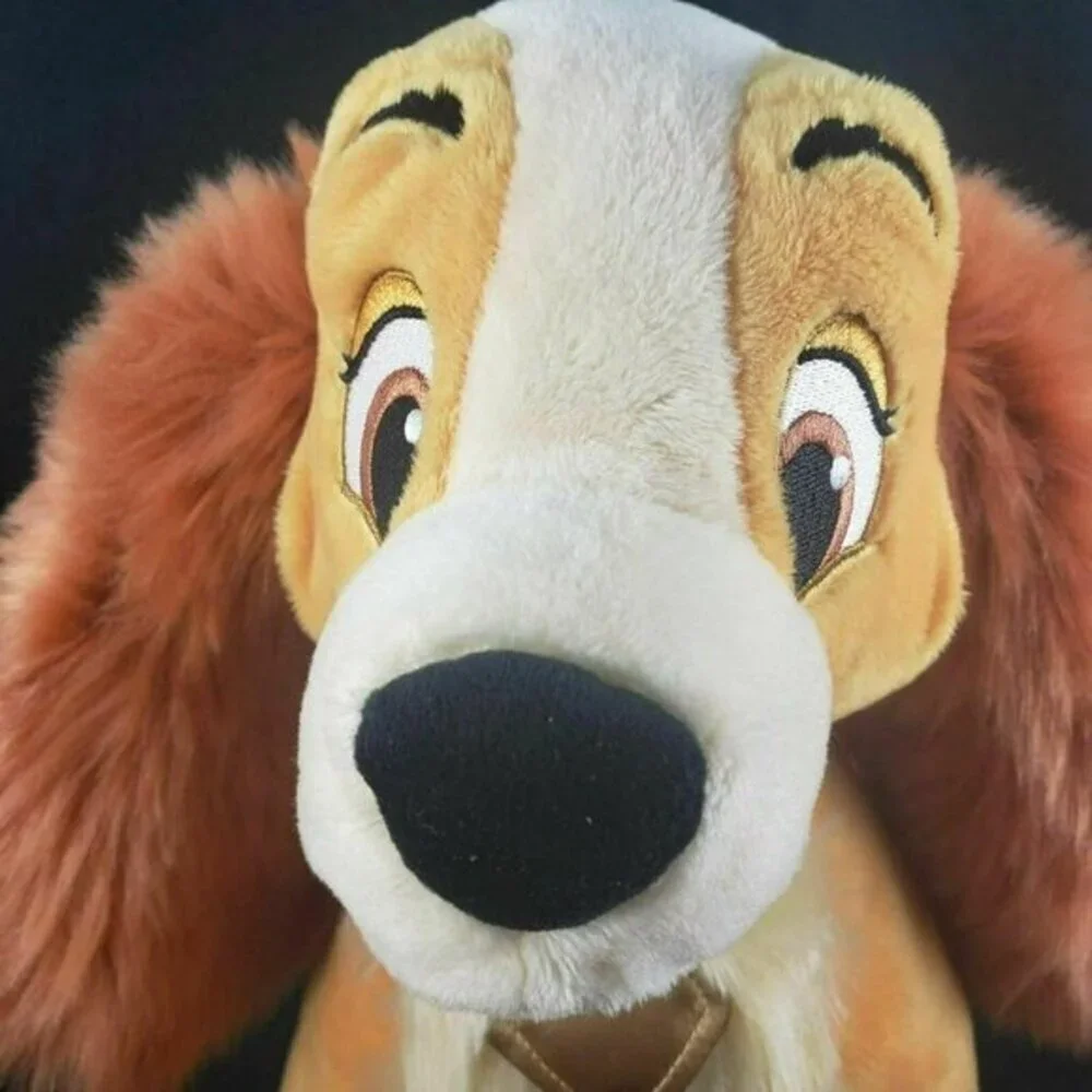Disney Store‎ Lady and the Tramp Lady Dog Plush Plushie Baby Stuffed Spaniel